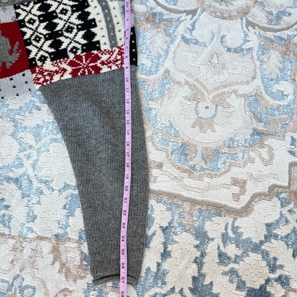 Eddie Bauer vintage cardigan sweater womens sz M high quality %100 wool in gray - Picture 8 of 8